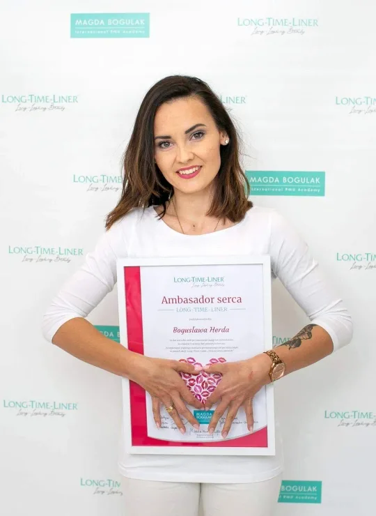 Bogusława Herda z wyróżnieniem Ambasador Serca Long-Time-Liner